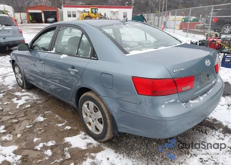 2009 Hyundai Sonata Gls from USA, damaged, VIN 5NPET46CX9H549775